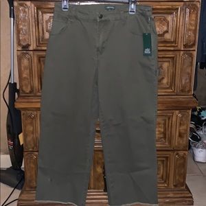 Cargo cropped wide leg